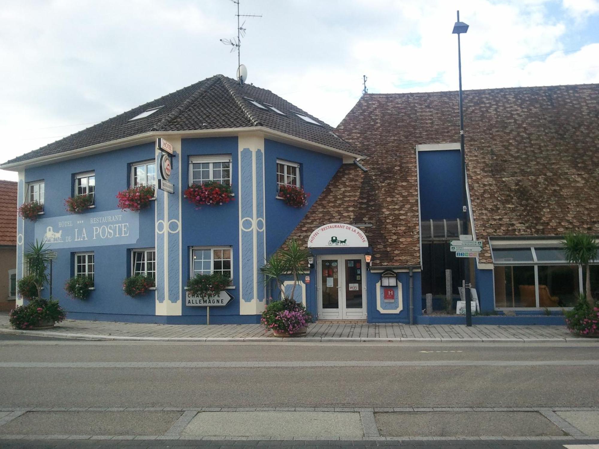 Hotel Restaurant De La Poste Mulhouse Ottmarsheim Bantzenheim Luaran gambar