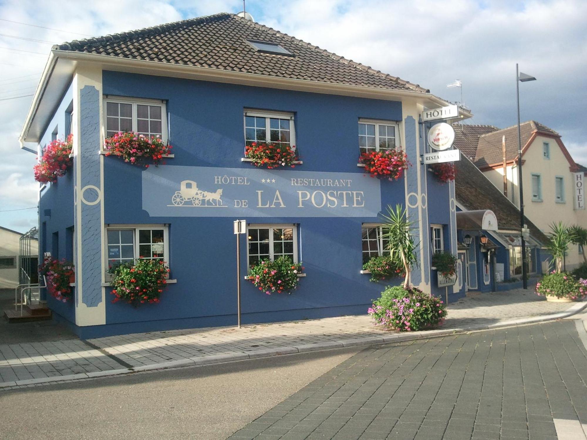 Hotel Restaurant De La Poste Mulhouse Ottmarsheim Bantzenheim Luaran gambar