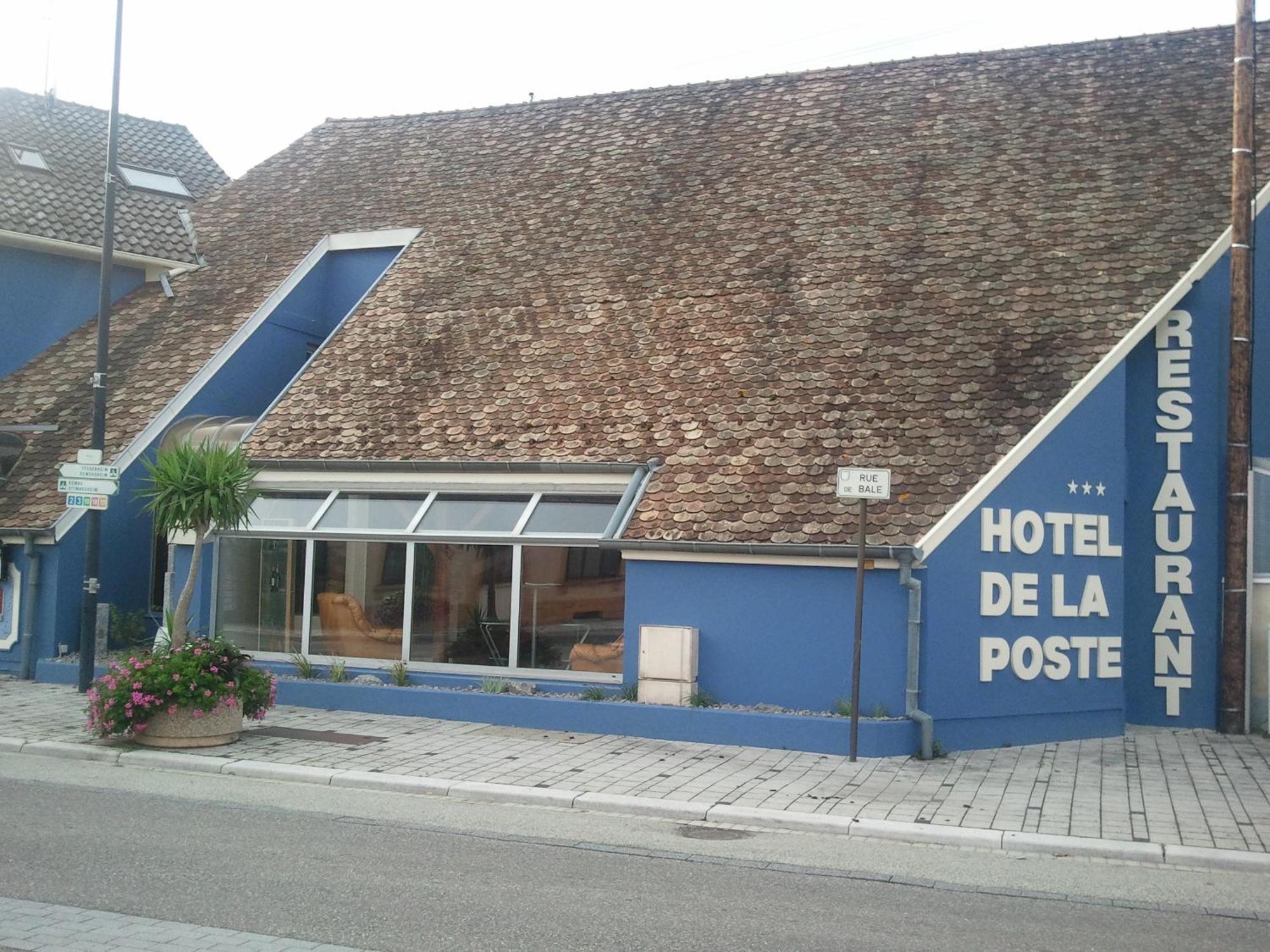 Hotel Restaurant De La Poste Mulhouse Ottmarsheim Bantzenheim Luaran gambar